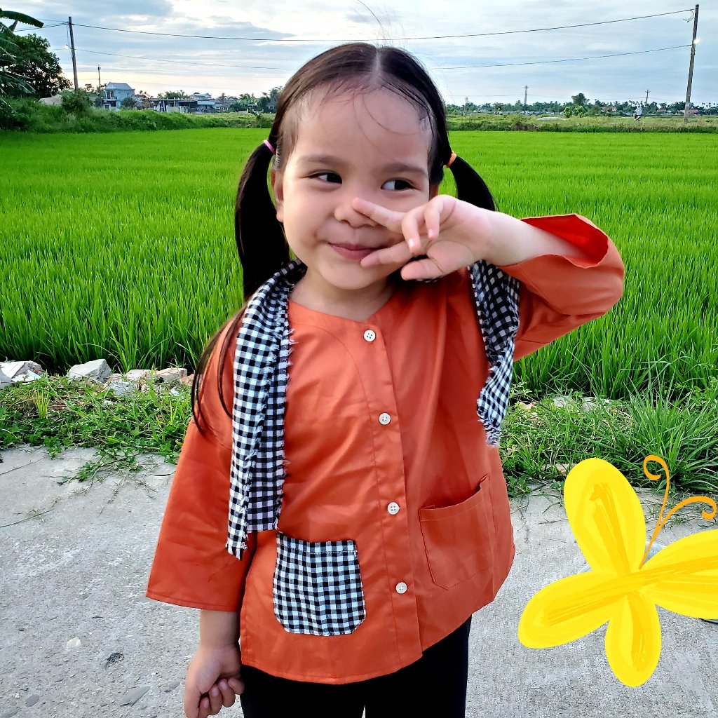 Bà Ba Trẻ Em Vải Cotton Hàn Quốc