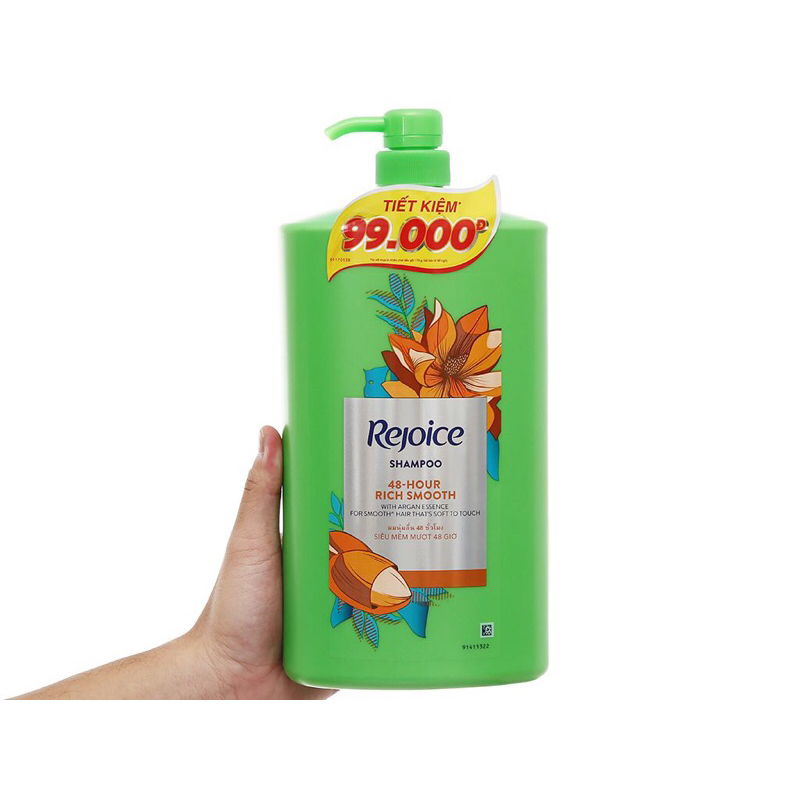 Dầu Gội Rejoice Siêu Mượt Chai Lớn 1,8L/1,2L Freeship