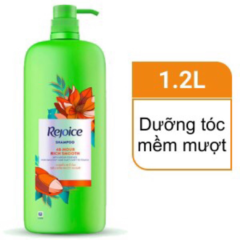 Dầu Gội Rejoice Siêu Mượt Chai Lớn 1,8L/1,2L Freeship