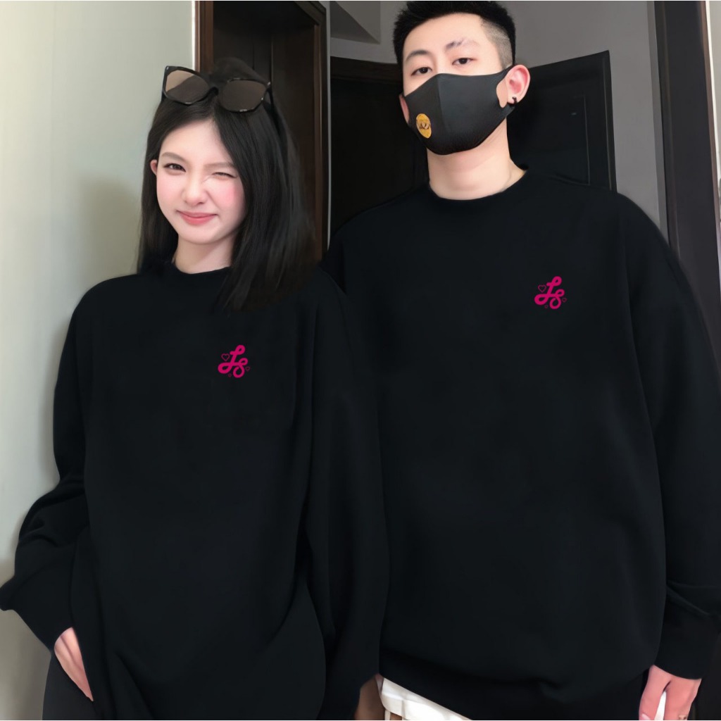 Áo khoác hoodie sorry babe I ONLY DATE BOY PHỐ Girl Phố nam nữ đen trắng xám sweater cổ tròn mùa đông HD163 L66