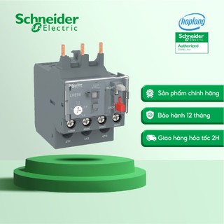 Rơ le nhiệt dải cài đặt 12-18A đầu nối bằng ốc vít SCHNEIDER LRE21 dùng cho khởi LC1E18-38