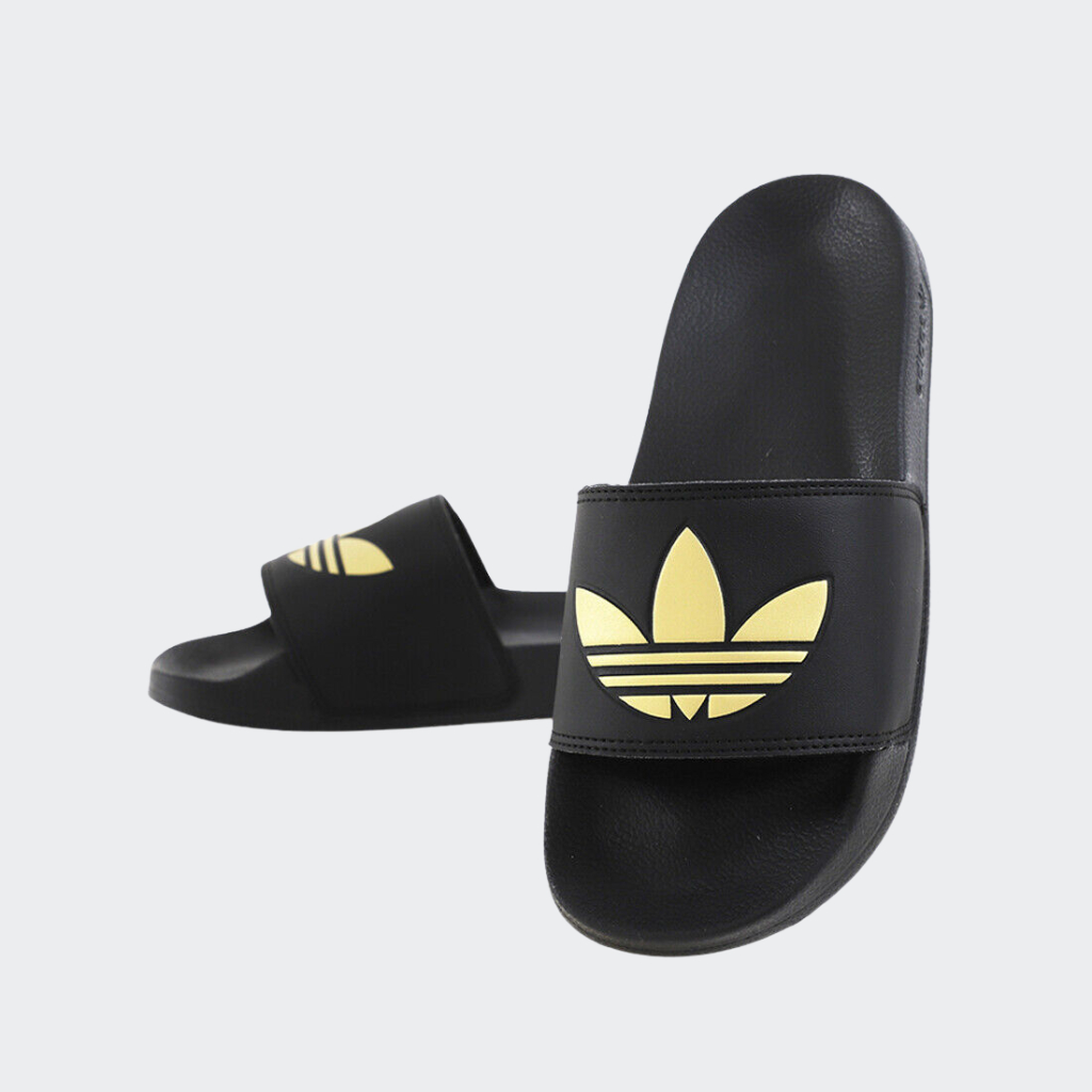 Dép quai ngang nam nữ đẹp-nhẹ Adidas Adilette Lite Slides Black/màu đen trắng 2023