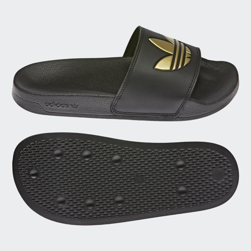 Dép quai ngang nam nữ đẹp-nhẹ Adidas Adilette Lite Slides Black/màu đen trắng 2023