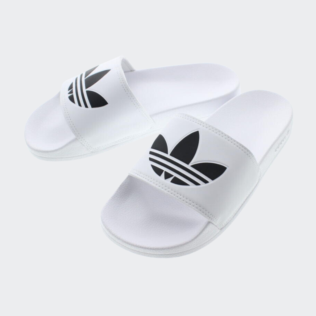Dép quai ngang nam nữ đẹp-nhẹ Adidas Adilette Lite Slides Black/màu đen trắng 2023