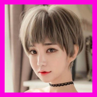 [TẶNG LƯỚI] Tóc giả nữ nguyên đầu tomboy Hàn Quốc - TG40