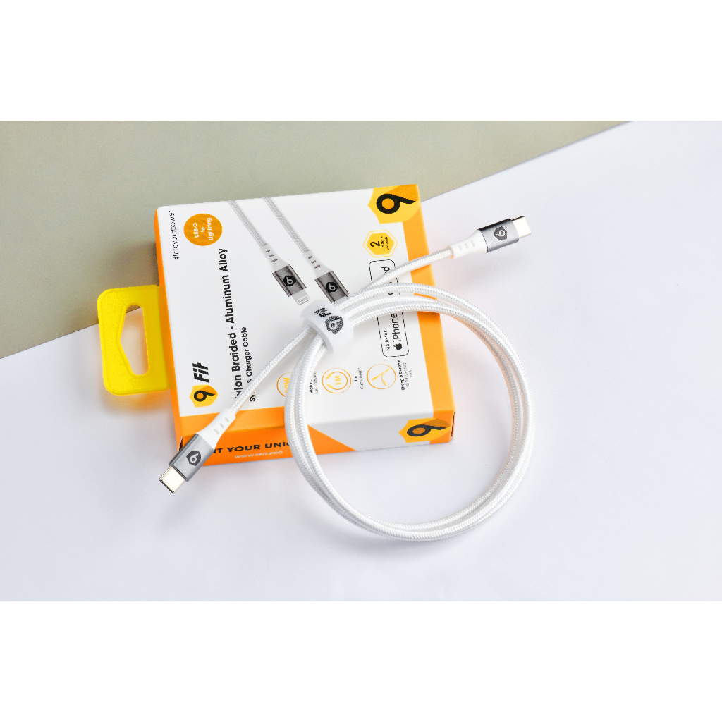 Cáp sạc nhanh 60W 9Fit C to C - Hàng chính hãng bảo hành 2 năm