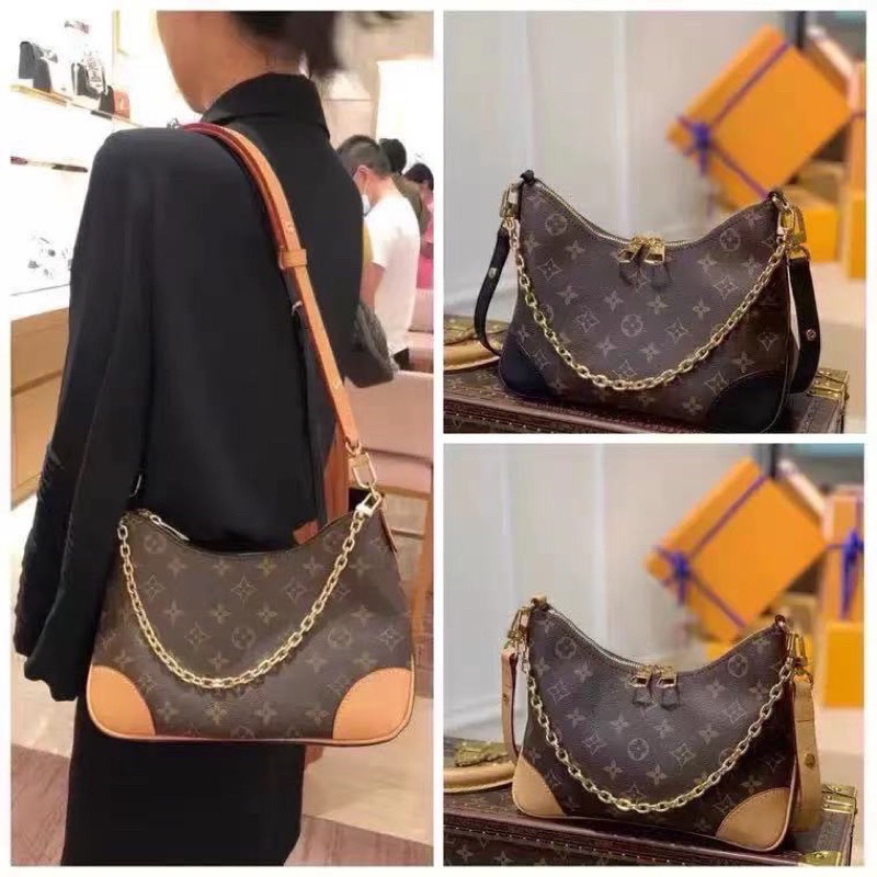 Túi đeo vai xịn sò LV boulogne 2 box xịn sò nét lắm ạ