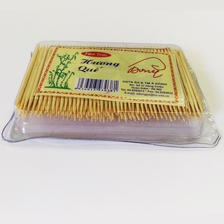 Tăm nhọn xỉa răng hương quế