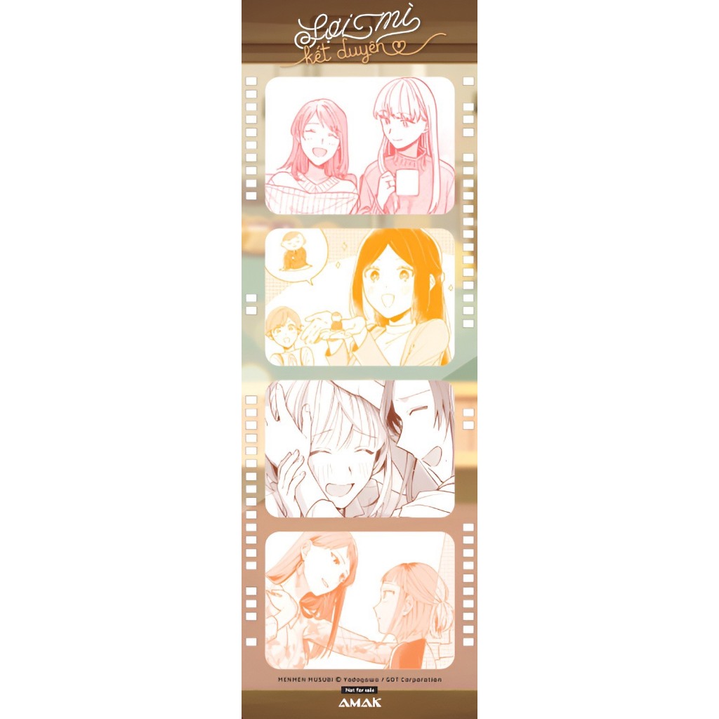 Truyện tranh Sợi mì kết duyên - Tặng kèm Photostrip + Postcard - Girls Love