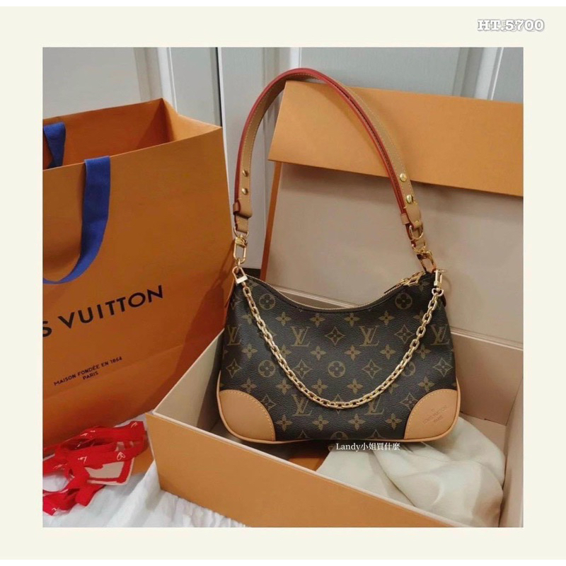 Túi đeo vai xịn sò LV boulogne 2 box xịn sò nét lắm ạ