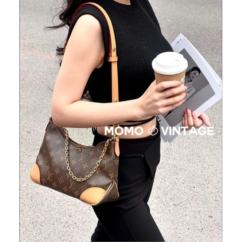 Túi đeo vai xịn sò LV boulogne 2 box xịn sò nét lắm ạ