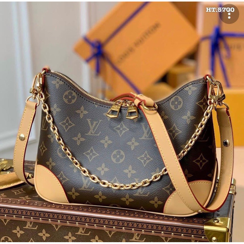 Túi đeo vai xịn sò LV boulogne 2 box xịn sò nét lắm ạ