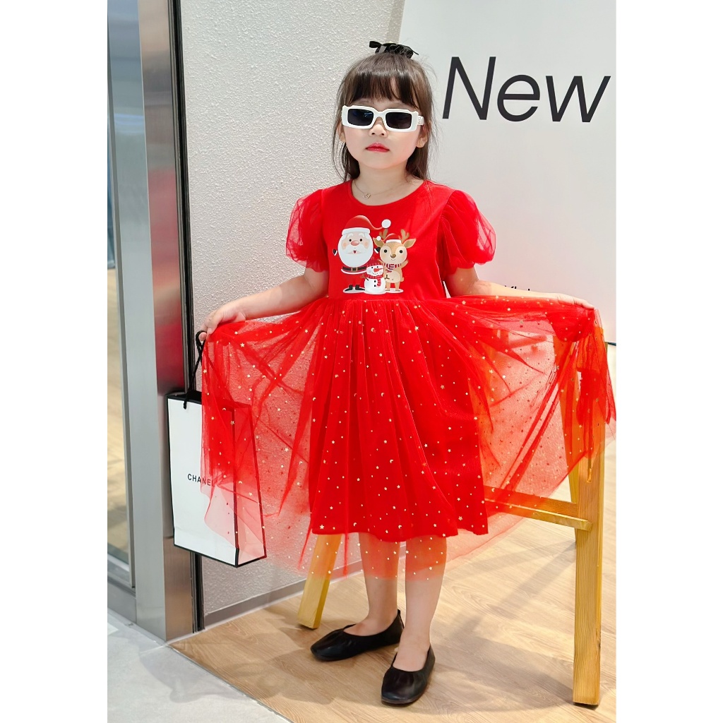 Đầm Noel  MiaKids Pony cho bé iu!