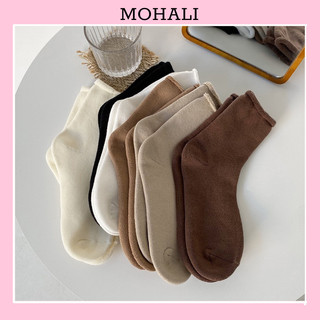 Tất cổ cao nữ nam vớ trơn len dày giữ nhiệt cao cấp thời trang hàn quốc đẹp giá rẻ MOHALI VC024