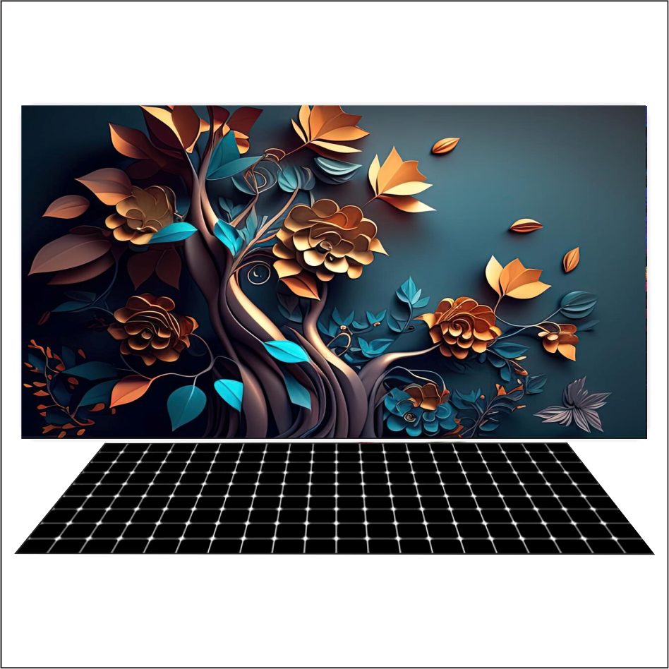 TRANH 3D DÁN HỒ CÁ ( TRANH LƯNG ) _DECAL VIP