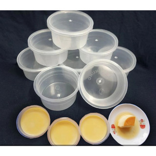 Hủ bánh flan nhựa rỗng kèm nắp (lốc 50 hủ)