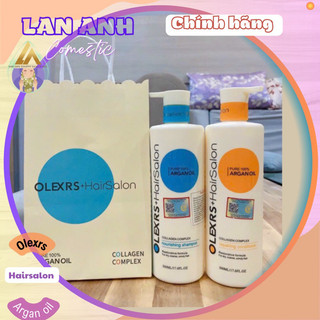 Bộ Dầu Gội Xả Olexrs Hairsalon 500ml Dầu gội Chuyên gia phục hồi hư tổn Dầu gội Hương Thơm Nước Hoa