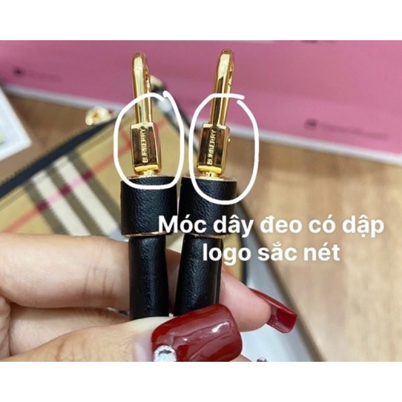Túi kẹp nách Bbr olympia canvas kẻ sọc vintage loại đẹp giấy tốt