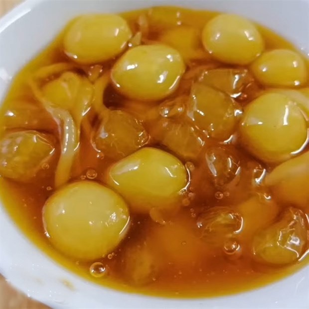 MOCHI SẮN đông lạnh, dùng làm chè Mochi sắn cực tiện, gói 1kg - TỔNG KHO NGUYÊN LIỆU