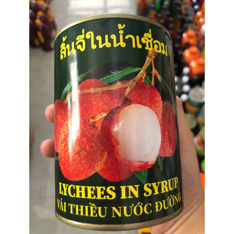 Vải thiều nước đường