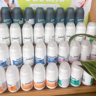 Lăn nách khử mùi Babaria Deo Roll On 50ml - nhập khẩu Tây Ban Nha