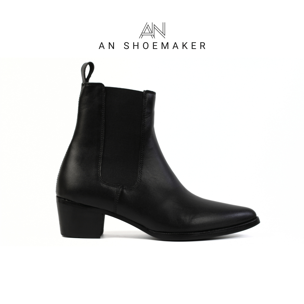 Giày Chelsea boots nam AN SHOEMAKER giày da cao cấp da bò nhập khẩu handmade chính hãng bảo hành chọn đời AN09