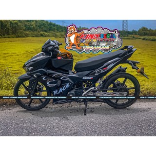 Tem Rời Winner X V3 mẫu lửa màu đen trắng xám
