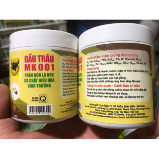 Phân bón đầu trâu mk roots - hũ 100 gram - ra rễ cực mạnh 🌱