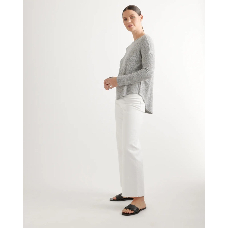 Áo sweater nữ dệt kim Qu1nce vnxk.