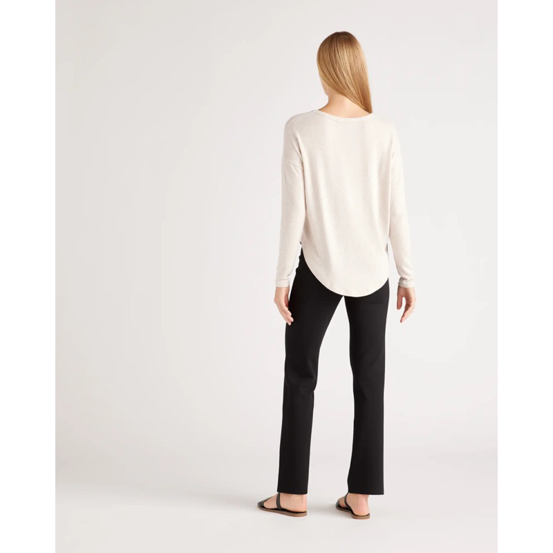 Áo sweater nữ dệt kim Qu1nce vnxk.