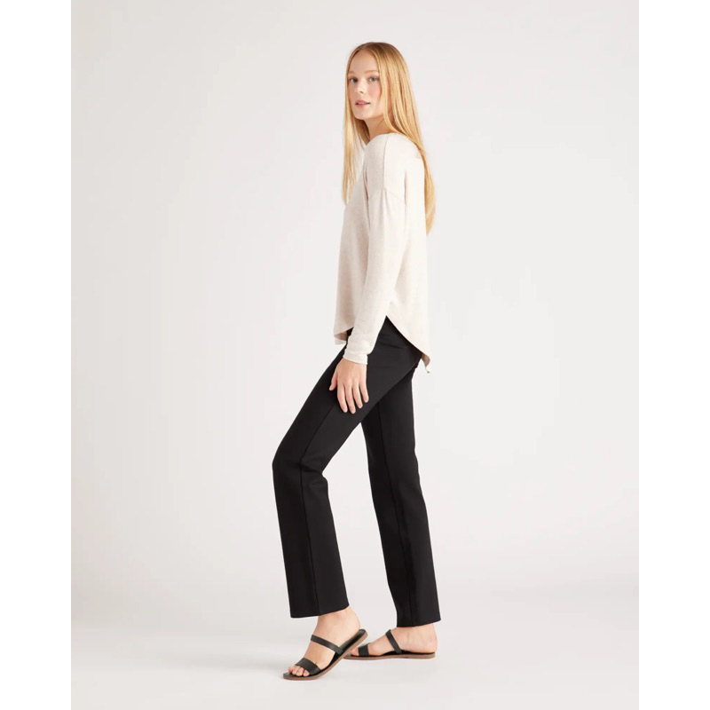 Áo sweater nữ dệt kim Qu1nce vnxk.