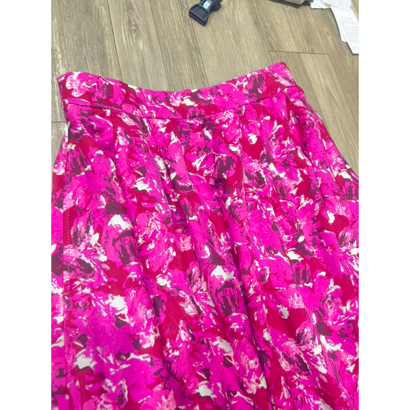 Chân váy midi hoa xuất Nhật