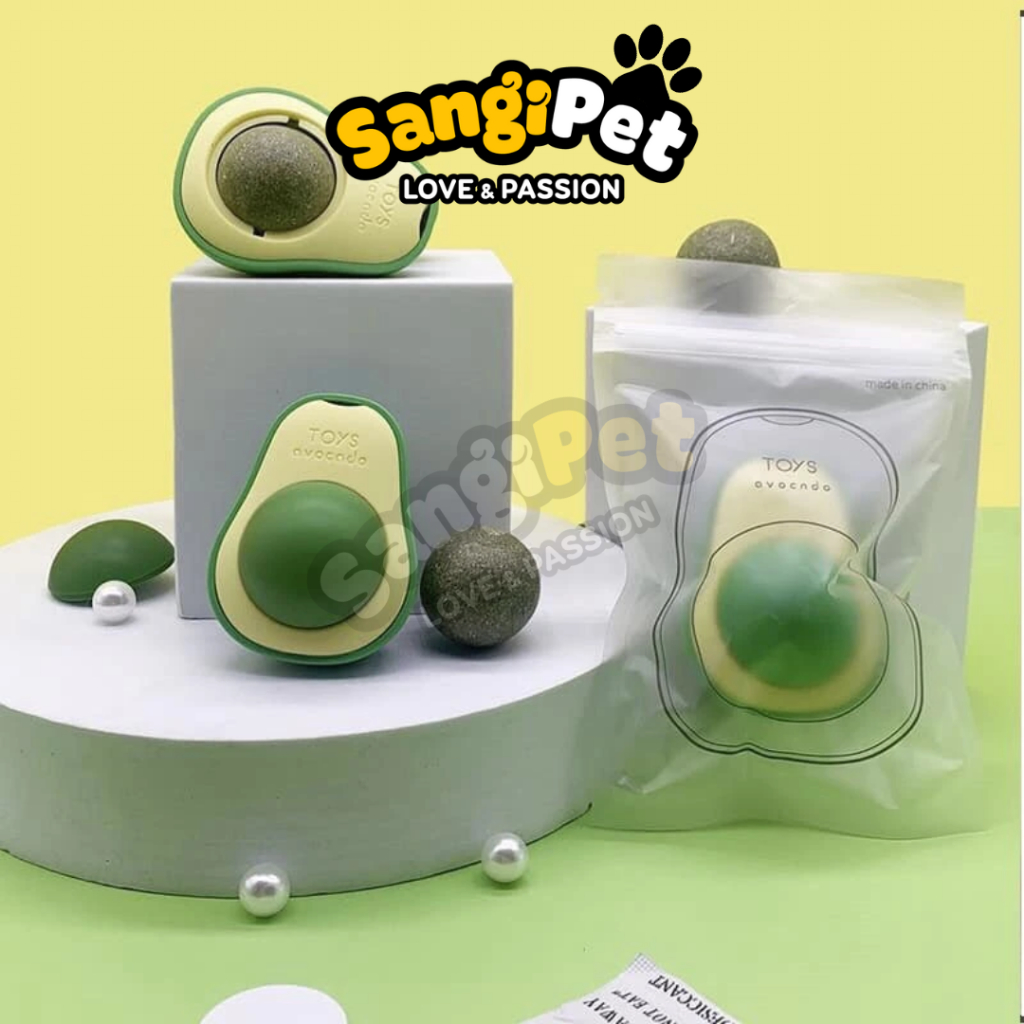 Catnip cho mèo, cỏ bạc hà hình trái bơ hỗ trợ tiêu hóa, tan búi lông