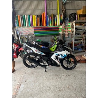 Tem Rời Winner X V3 mẫu lửa màu trắng xanh đen