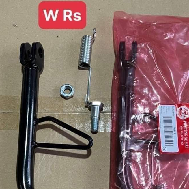 Chân Chống Nghiêng Xe Wave RS, RSX, Wave A, Wave S Thép CT45 Màu Đen