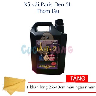 Nước xả vải Paris Thái Lan 5 lít - hương nước hoa - thơm bền lâu Tặng 1 khăn lông