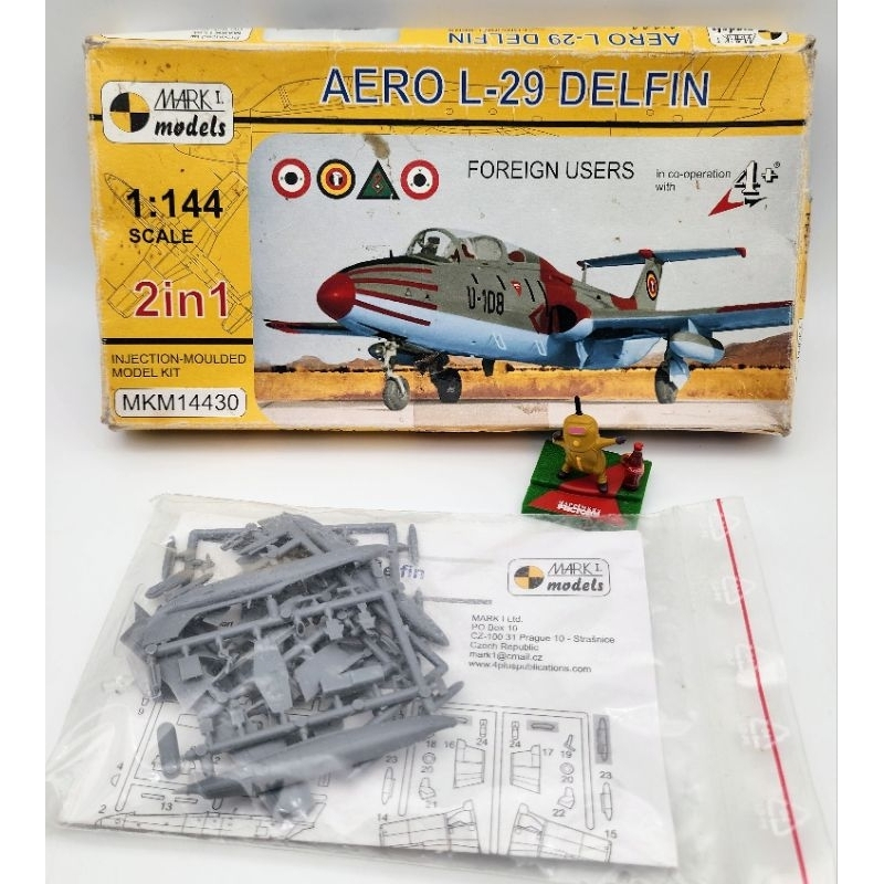 Mô hình quân sự, 1: 144, MARK I 2010, Séc, máy bay Aero L-29 Delfin