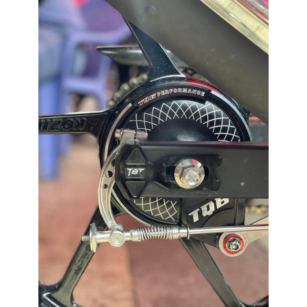 Má đùm CNC TQ6 Yamaha - Honda Chính Hãng