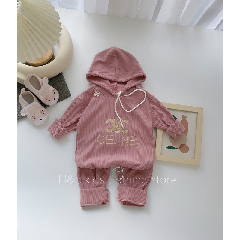 BỘ NỈ NHUNG TĂM CHO BÉ TRAI BÉ GÁI,BỘ THU ĐÔNG DÀI TAY CHO BÉ PHONG CÁCH HÀN QUỐC