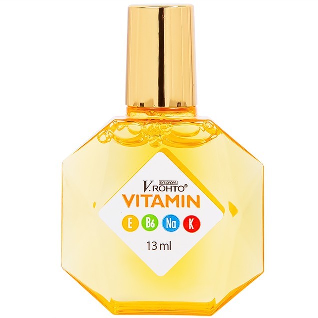 Nhỏ mắt V.Rohto bổ sung vitamin cho mắt