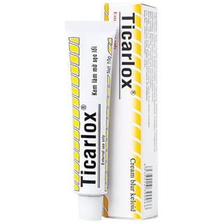 Chính hãng - Kem mờ sẹo lồi Ticarlox 10g - Làm mờ dần vết sẹo và thâm trên da