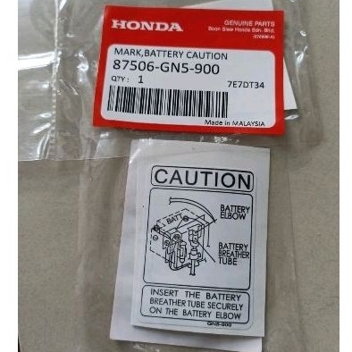 TEM BÌNH ẮC QUY DREAM THÁI , DREAM EX5 ,CUD THÁI NHẬP MALAYSIA