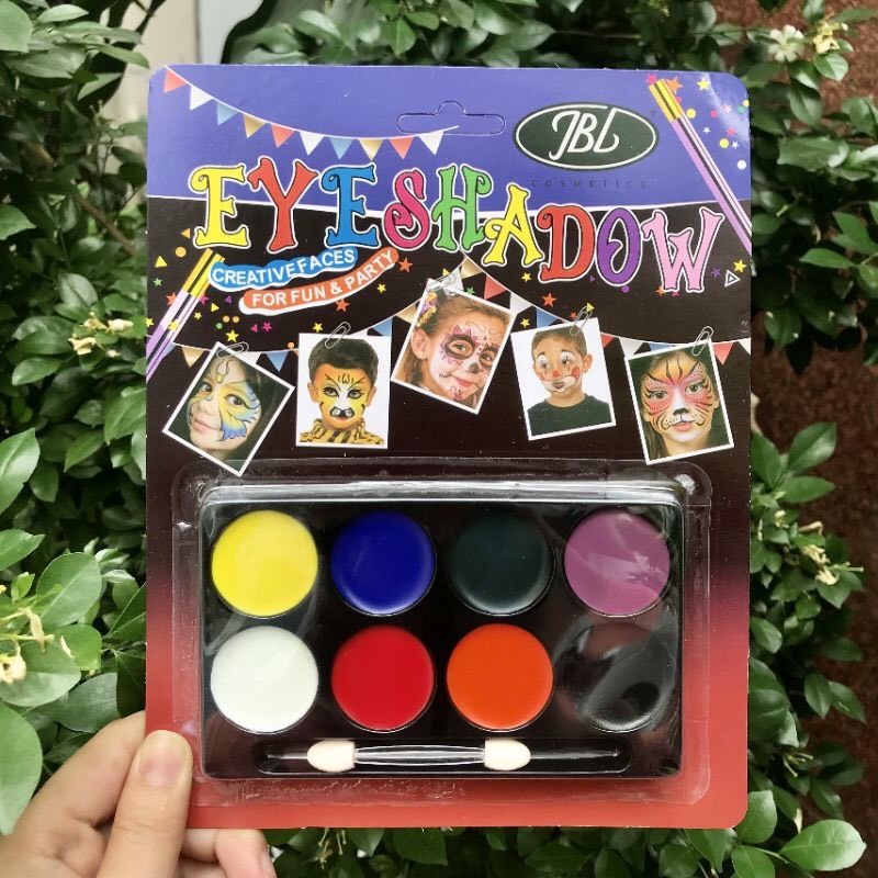 Màu vẽ mặt body hóa trang halloween an toàn không độc hại