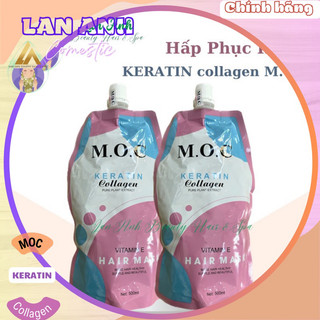 Hấp phục hồi MOC Phục hồi chuyên sâu Collagen M.O.C 500ml hàng chính hãng Italy