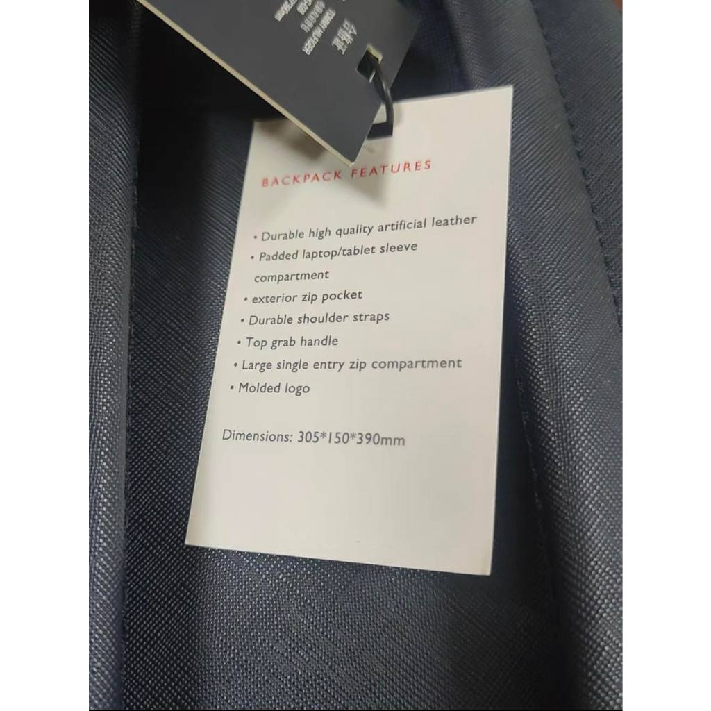 Balo thời trang Tomm.y Laptop 15inch cao cấp chính hãng