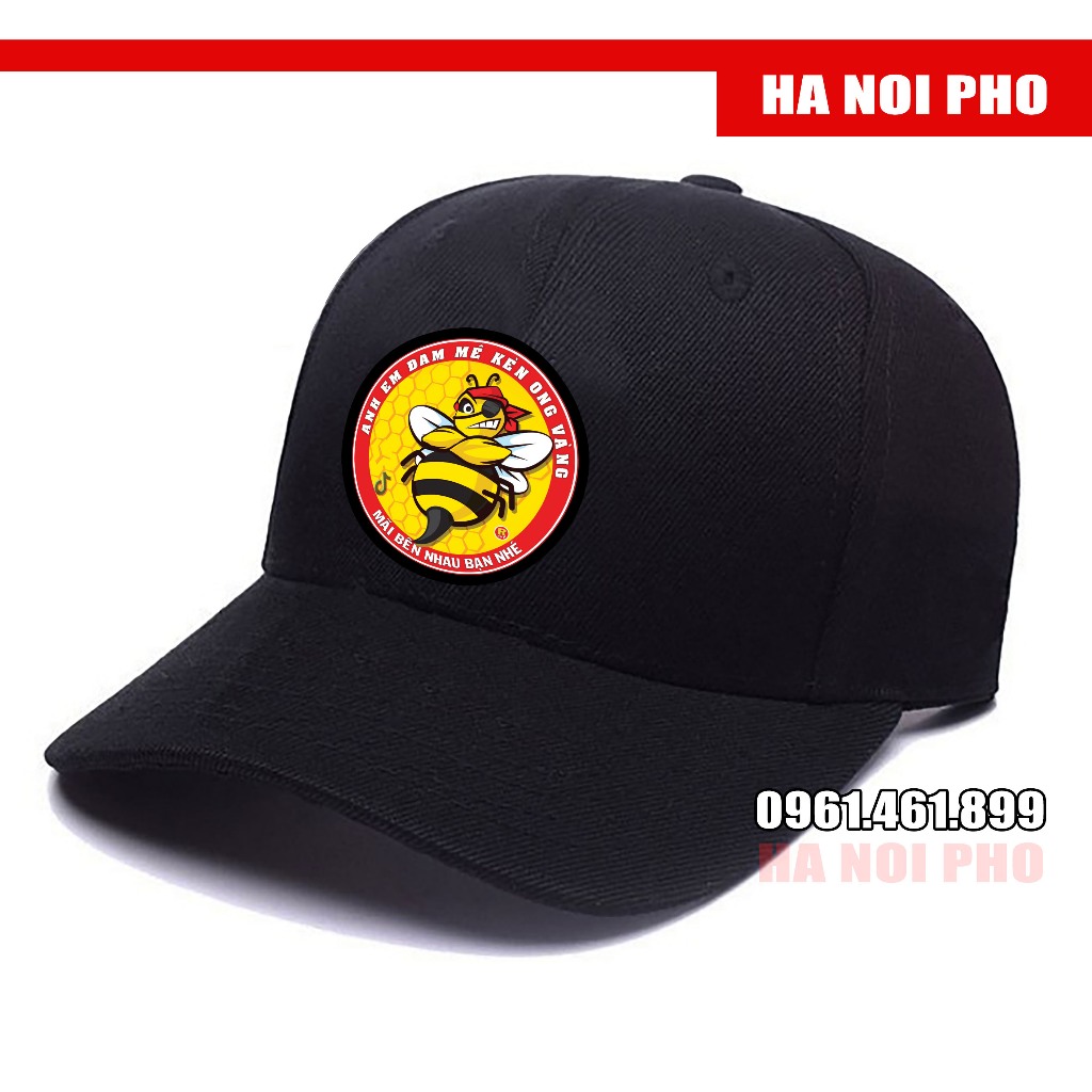 Mũ ONG VÀNG BIG CITY BEE cho Anh Em đam mê Kèn, phong cách IDOL