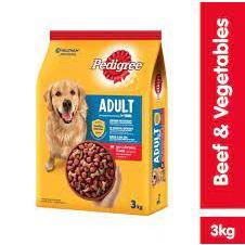 Thức ăn chó Pedigree bò và rau củ 3kg