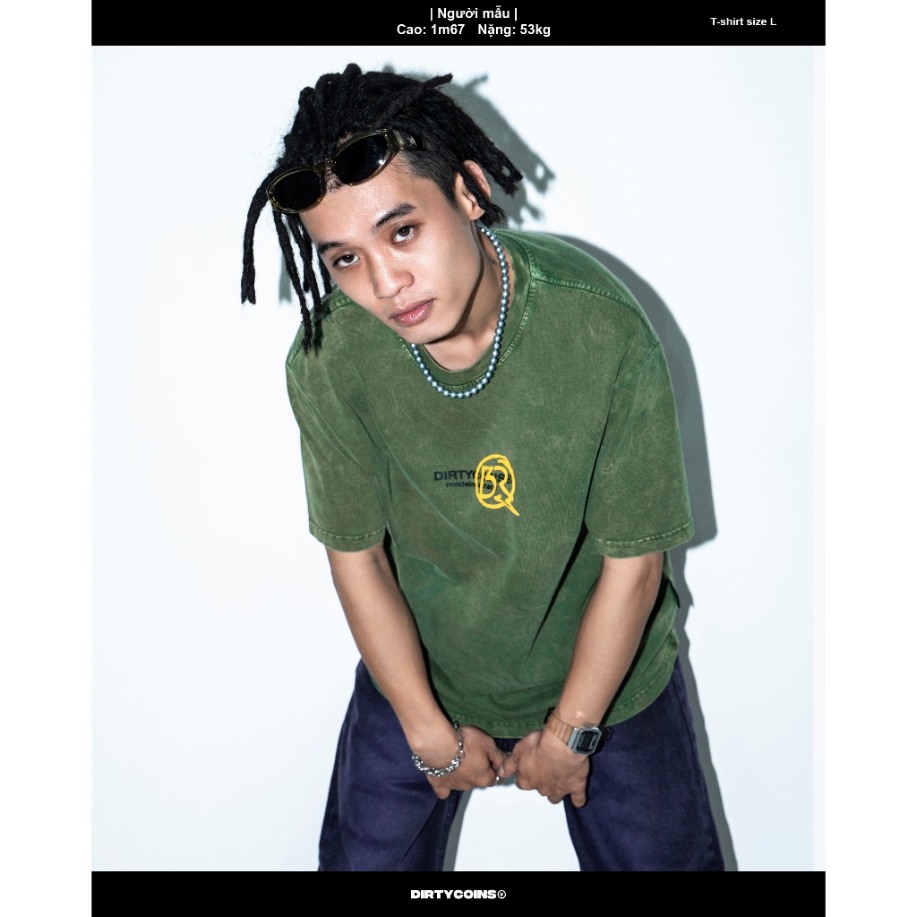 Áo Thun  Wash Logo T-shirt