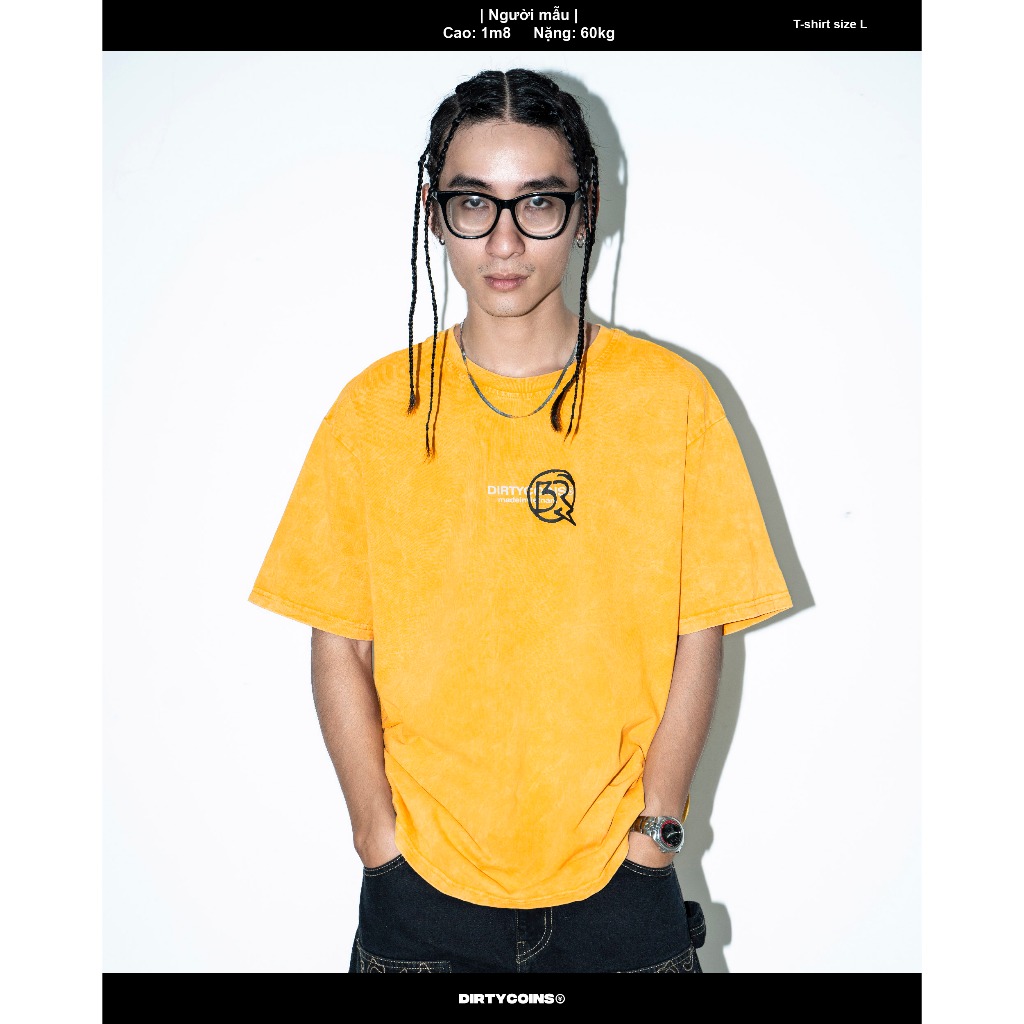 Áo Thun  Wash Logo T-shirt