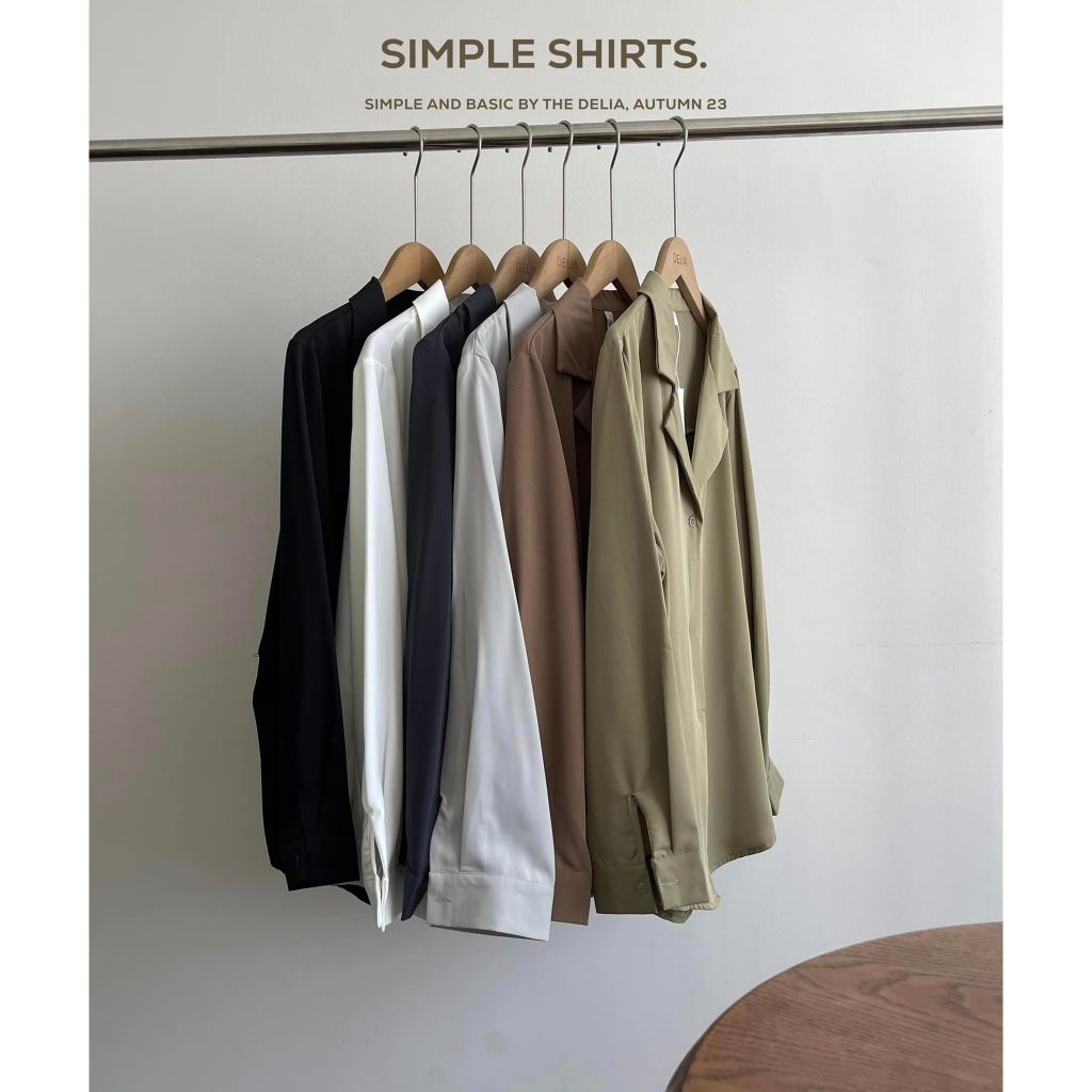 806 SƠ MI CỔ VEST CHẤT LỤA